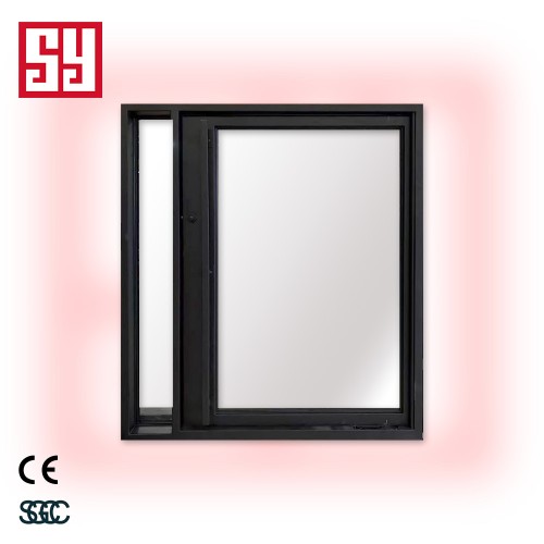 Modern Stainless Steel Folding Swing Door with Wrought Iron Finish Glass Entry Sound Insulation for Villa Bathroom Application