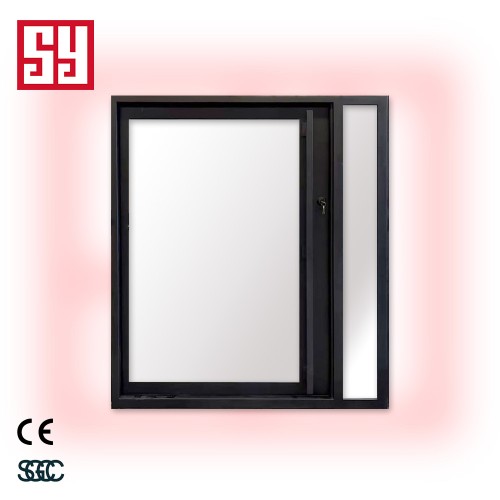 Modern Stainless Steel Folding Swing Door with Wrought Iron Finish Glass Entry Sound Insulation for Villa Bathroom Application