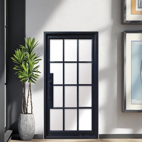 Double Steel Iron Security Door Openings Closures Traditional Minimalist Design for Entry Supermarket Hospital Fire Prevention