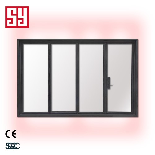 Modern Style Stainless Steel Outdoor Foldable Glass Door Sliding Folding Doors for Mall or Courtyard Use Finished Surface