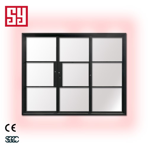 Modern Design Stainless Steel Bi-Fold Doors with Tempered Glass Finish Folding Door Type for Home Use