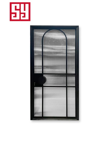 2024 Popular Waterproof Aluminum Swing Door Narrow Curved Decorative Strip for Home Decor Internal Toilet Casement Gate Villas