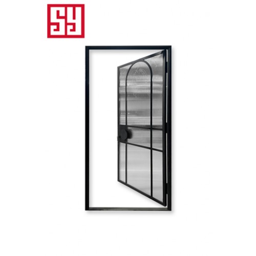 2024 Popular Waterproof Aluminum Swing Door Narrow Curved Decorative Strip for Home Decor Internal Toilet Casement Gate Villas