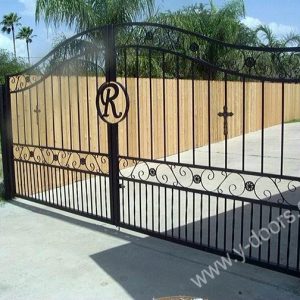 Wrought Iron Hand Forged Steel Main Gate SY-GT-M811