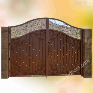 Wrought Iron Hand Forged Steel Main Gate SY-GT-M818