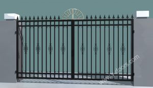 Wrought Iron Hand Forged Steel Main Gate SY-GT-M825