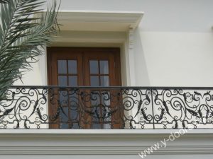 Wrought Iron Hand Forged Steel Fence SY-FR-M905