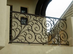 Wrought Iron Hand Forged Steel Fence SY-FR-M907