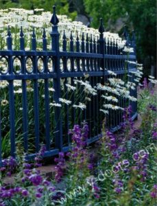 Wrought Iron Hand Forged Steel Fence SY-FR-M912