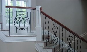 Wrought Iron Hand Forged Steel Railing SY-Rl-M902