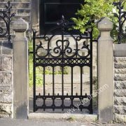Wrought Iron Hand Forged Steel Main Gate SY-GT-M834