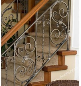 Wrought Iron Hand Forged Steel Railing SY-Rl-M904