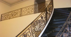 Wrought Iron Hand Forged Steel Railing SY-Rl-M905