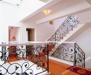 Wrought Iron Hand Forged Steel Railing SY-Rl-M909