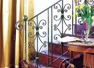 Wrought Iron Hand Forged Steel Railing SY-Rl-M913