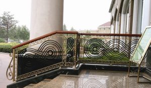 Wrought Iron Hand Forged Steel Railing SY-Rl-M916
