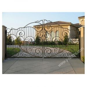 Wrought Iron Hand Forged Steel Main Gate SY-GT-M801