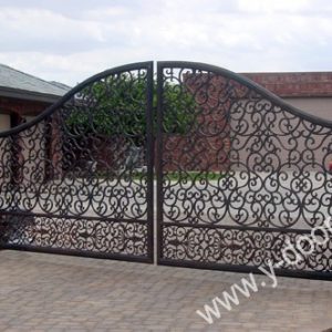 Wrought Iron Hand Forged Steel Main Gate SY-GT-M806