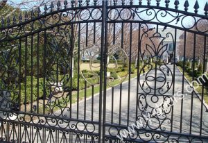 Wrought Iron Hand Forged Steel Main Gate SY-GT-M807