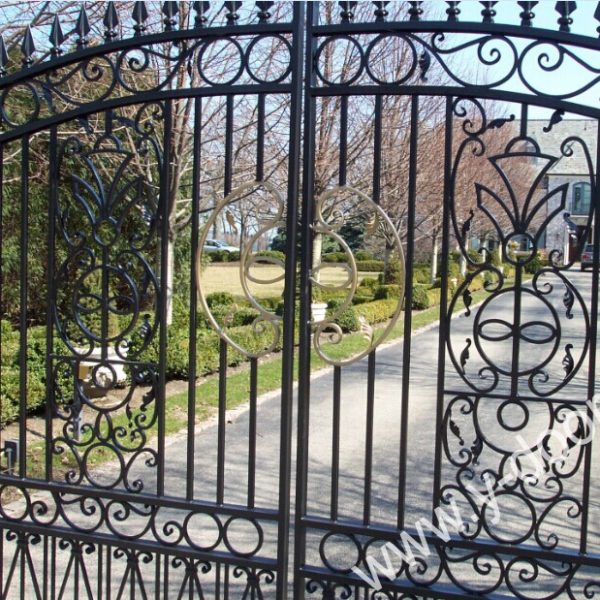 Wrought Iron Hand Forged Steel Main Gate SY-GT-M807