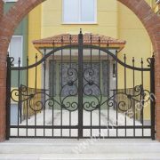 Wrought Iron Hand Forged Steel Main Gate SY-GT-M808