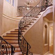 Wrought Material Stair Railing (21)