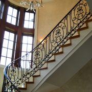 Wrought Material Stair Railing (3)