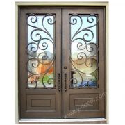 square-hand-forged-wrought-iron-double-entry-door-sy-dr-m6057-stsp-