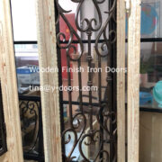 Wooden Finish Iron Doors (4)