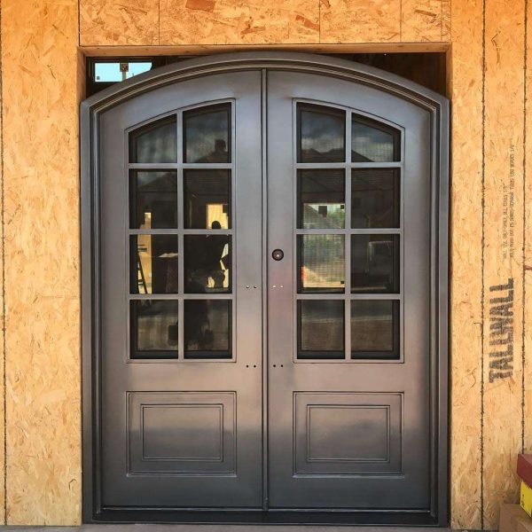 Wrought iron entry doors and windows (11)