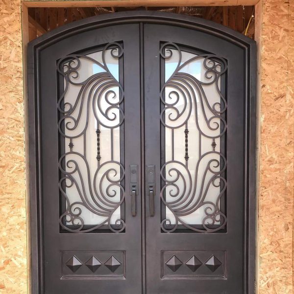 Wrought iron entry doors and windows (19)