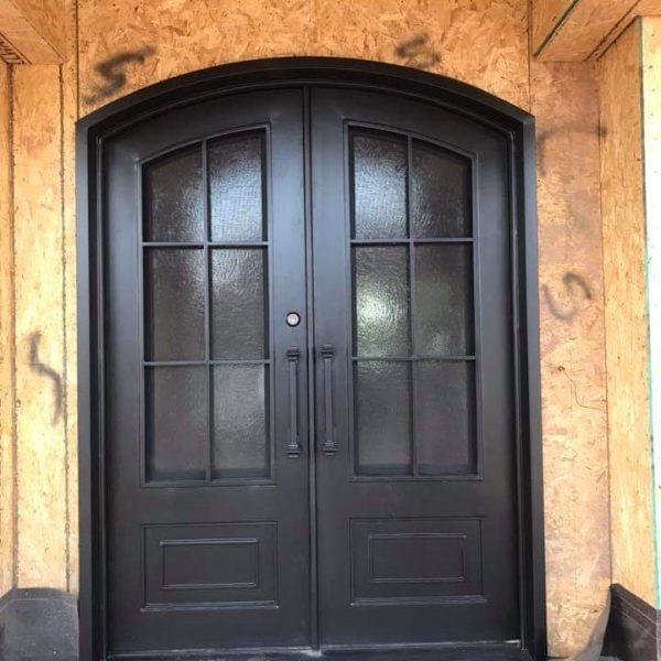 Wrought iron entry doors and windows (24)