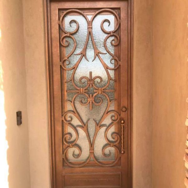 Wrought iron entry doors and windows (42)