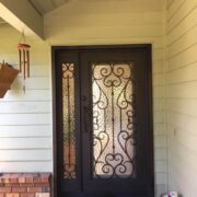 wrought iron entry double door (90)